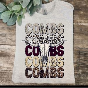 Luke combs shirt country bull skull cute popular cheetah print trending